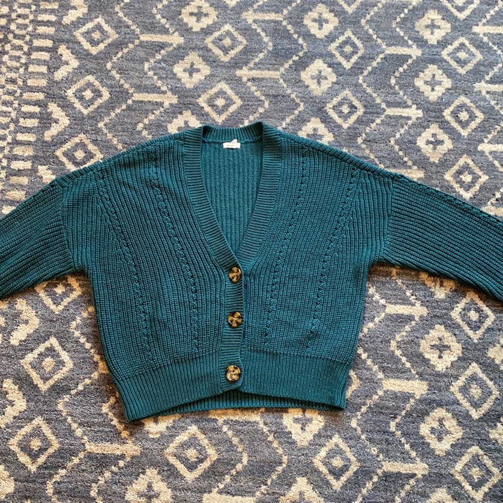 Button Up Sweater